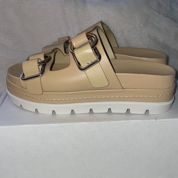 NWT J/SLIDES BAHA Sand Leather Sandal - Picture 7 of 15